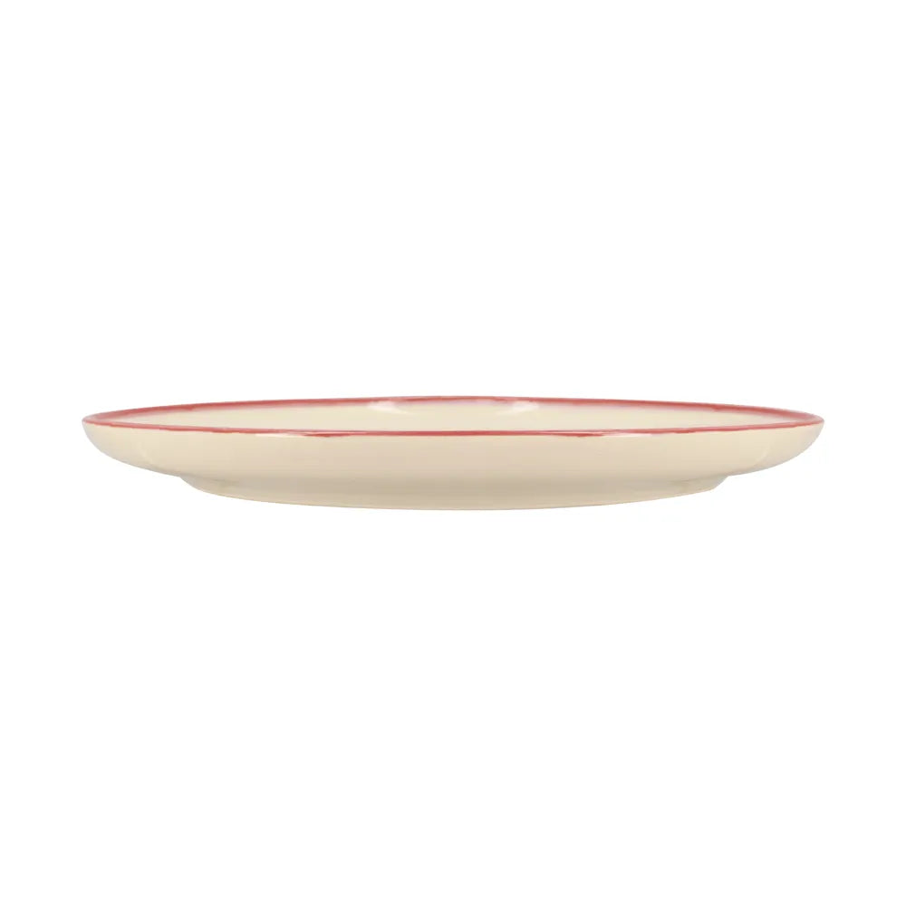 Lot de 6 assiettes Griotte — Motif Cerise