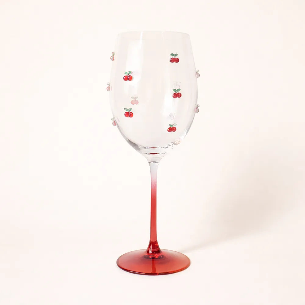 Lot de 4 verres Griotte